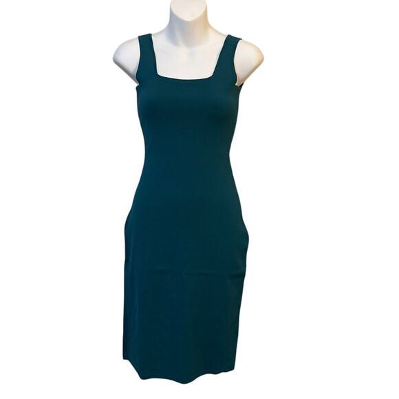 Universal Standard Knit Square Neck Mini Dress Sleevelss Size 4XS US 0 New - Picture 1 of 6